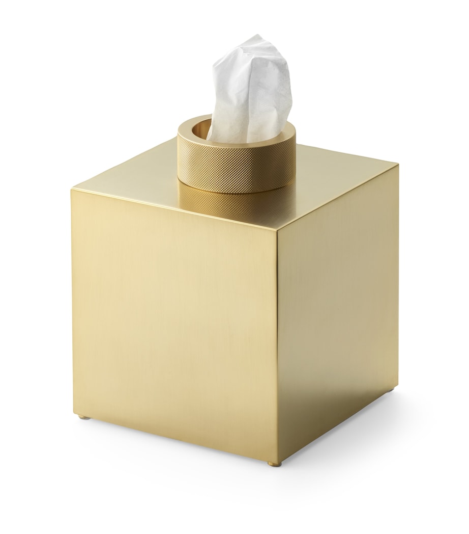 Brass Club Tissue Box