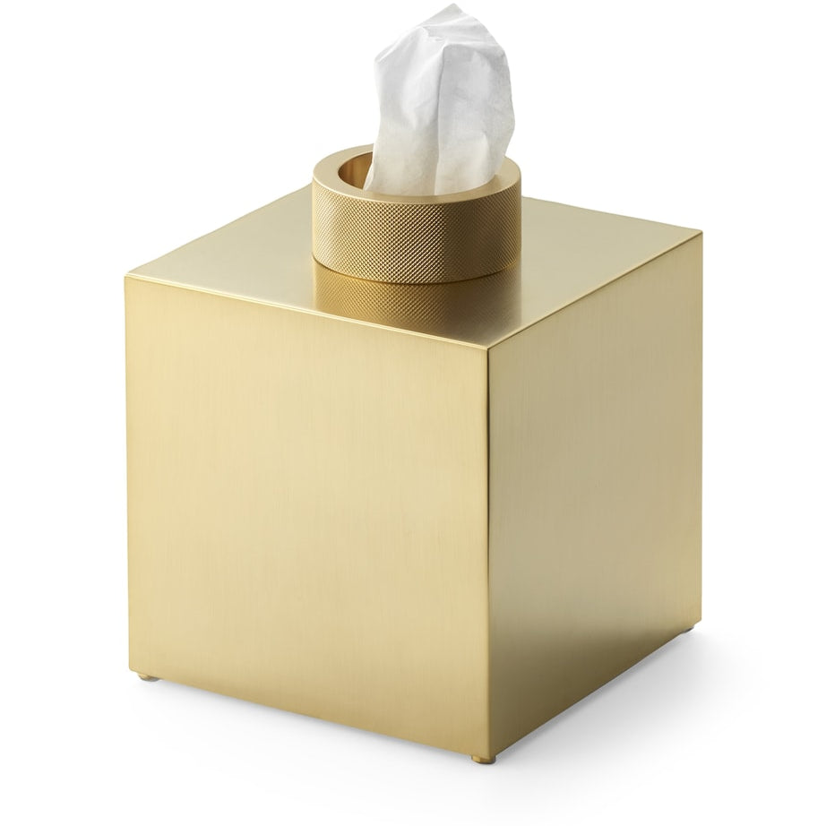 Brass Club Tissue Box