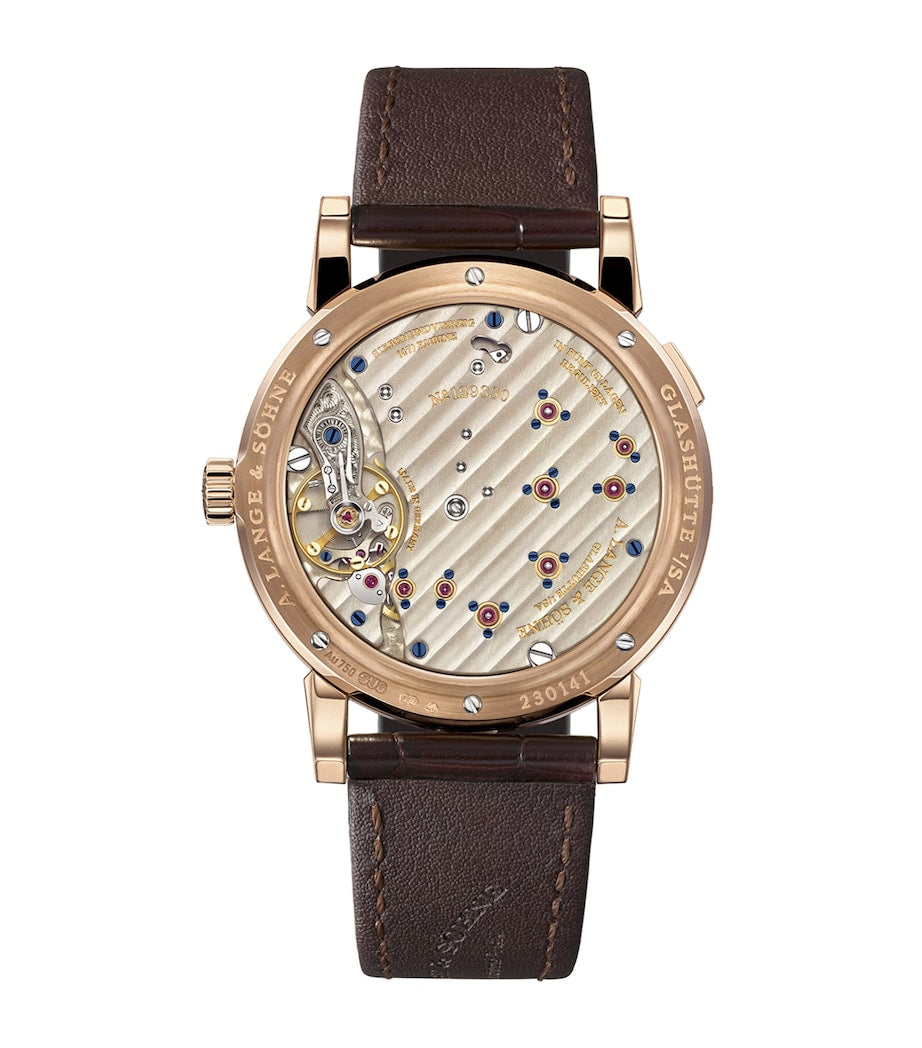 Rose Gold Lange 1 Moon Phase Watch 38.5mm