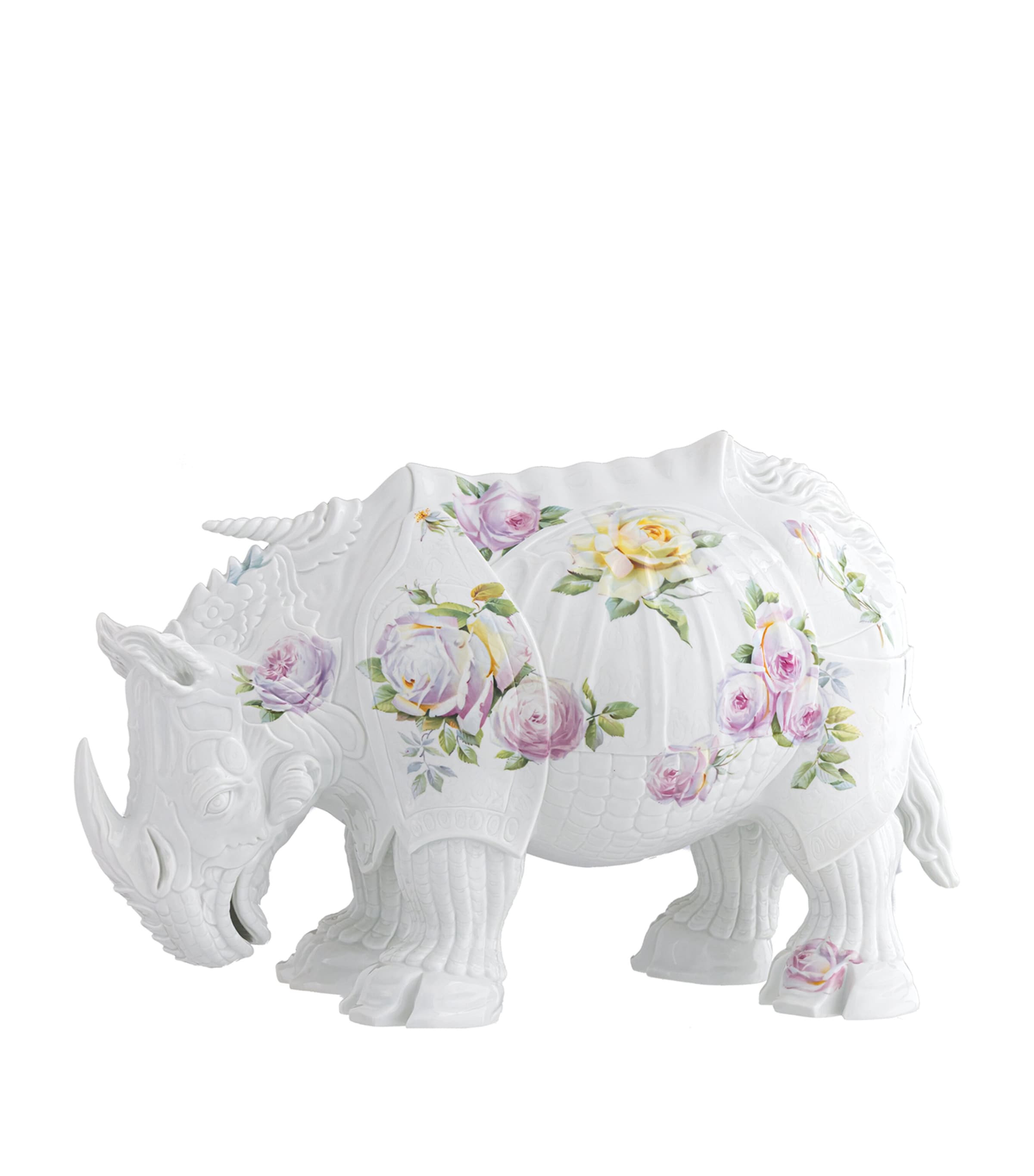 Meissen FineArt Rhinoceros Figurine