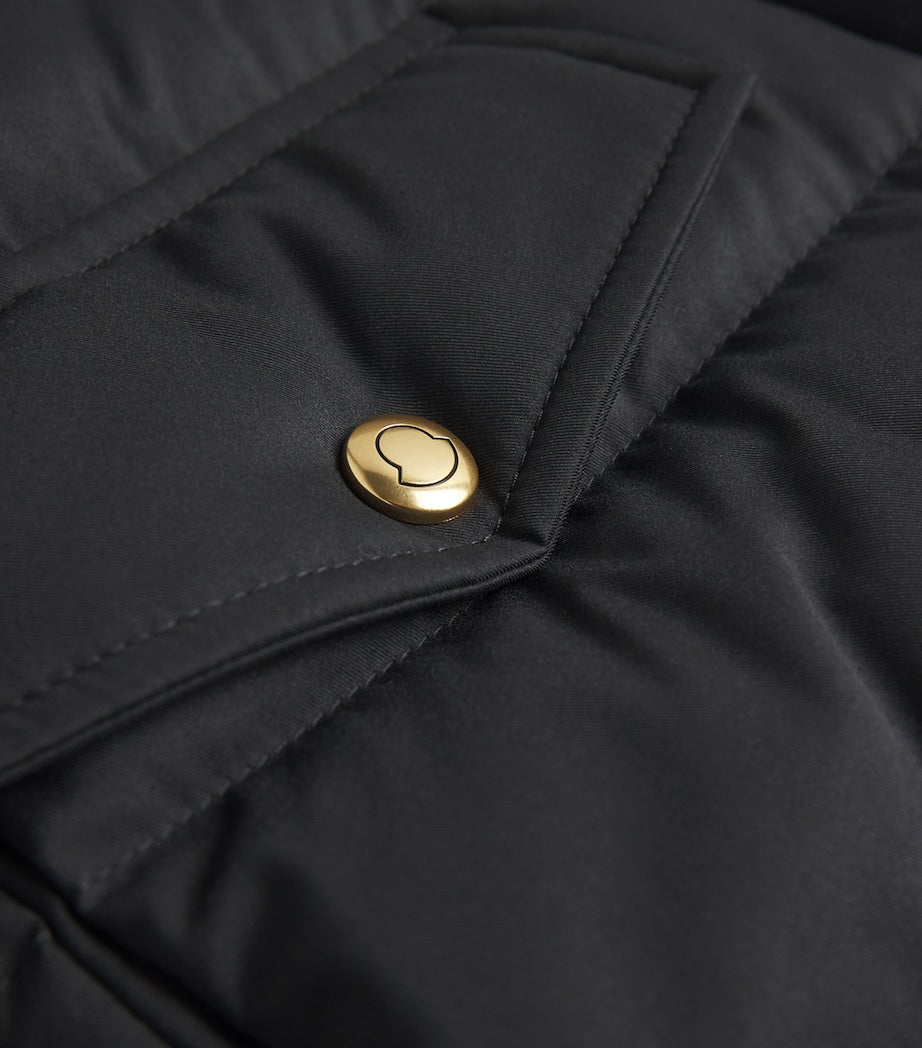 Moncler Black Down Bessettes Jacket