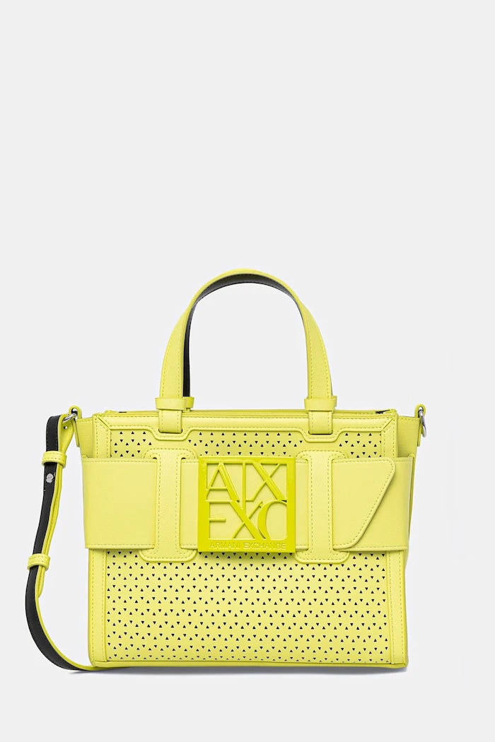 Armani Exchange kadın crossbody çanta, suni deriden