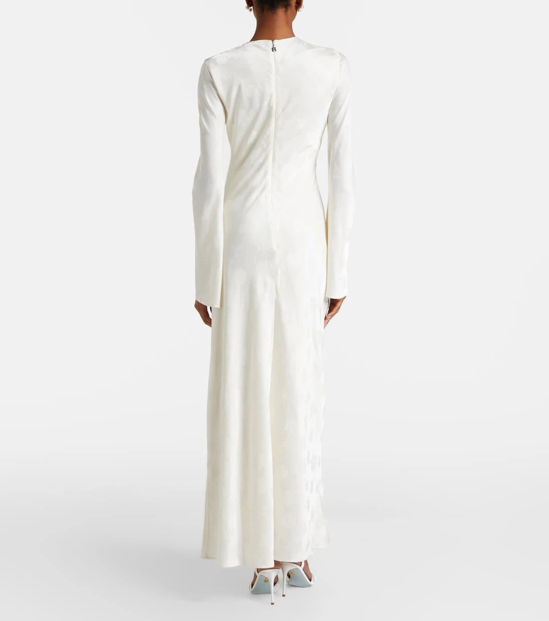 Rotate - Floral satin maxi dress