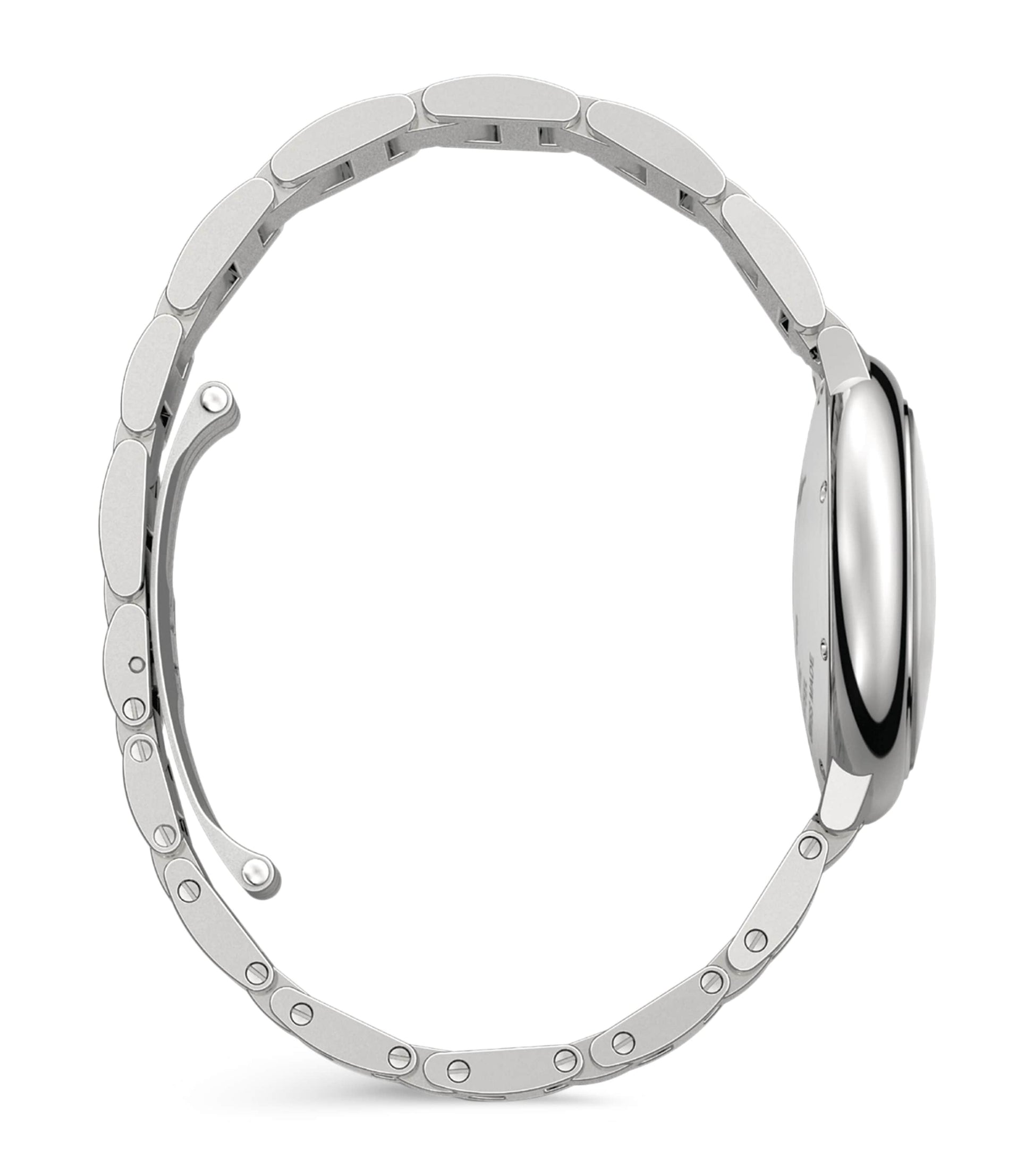 Stainless Steel and Diamond Ballon Bleu de Cartier Watch 33mm