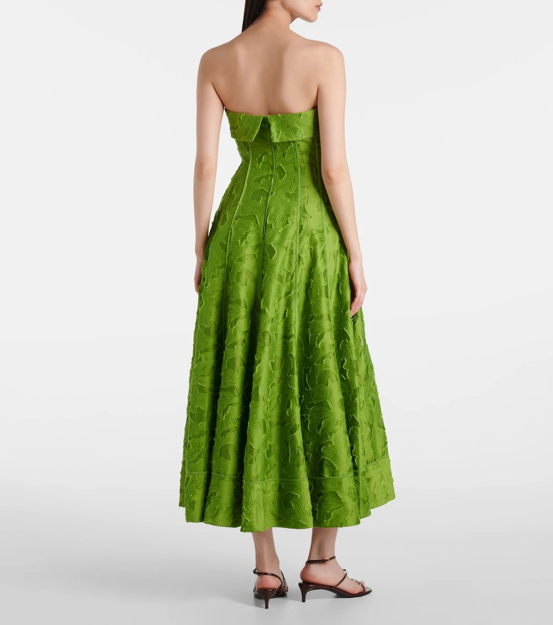Simkhai - Imogen jacquard bustier dress