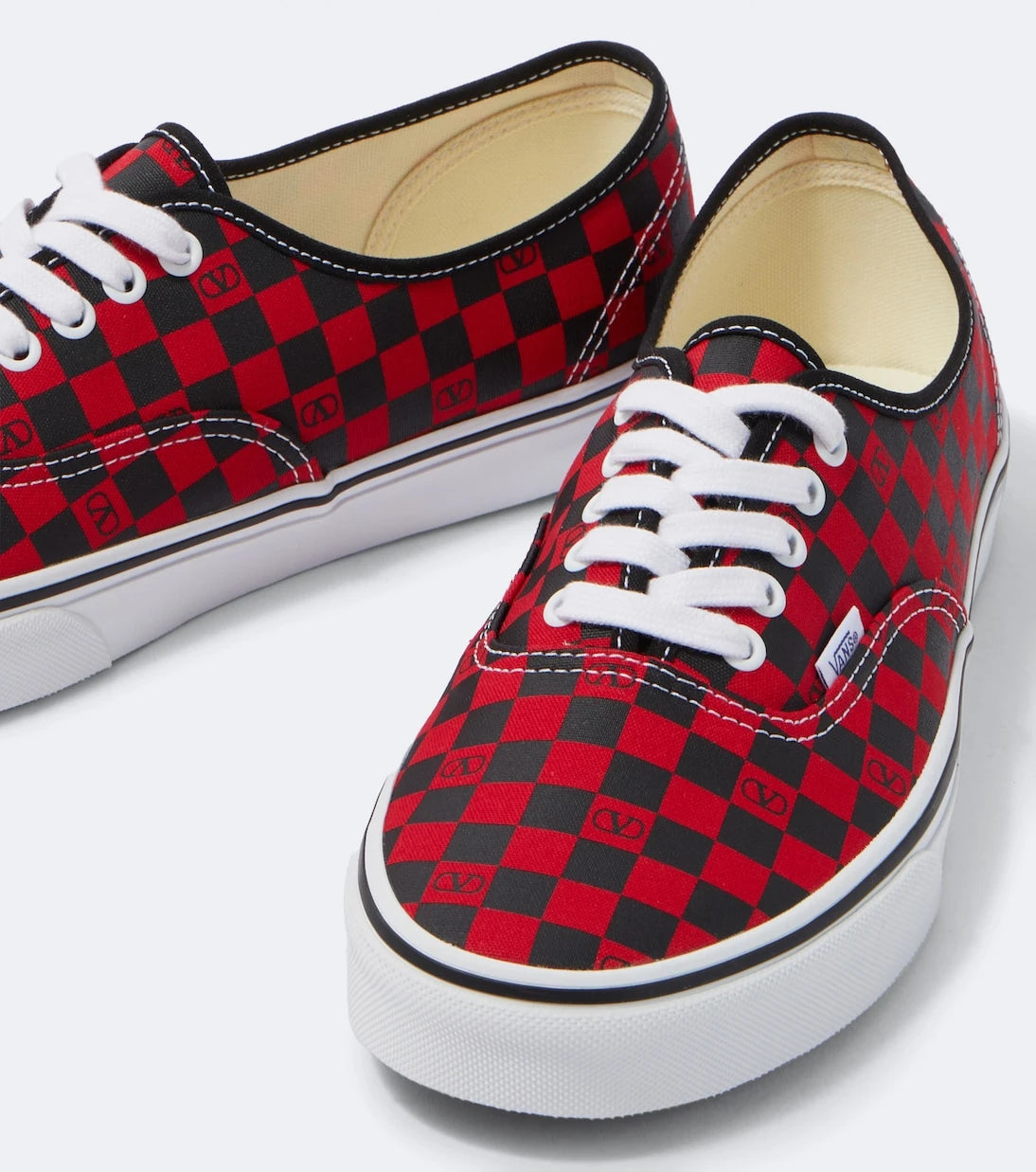 Valentino Garavani - x Vans VLogo checked sneakers