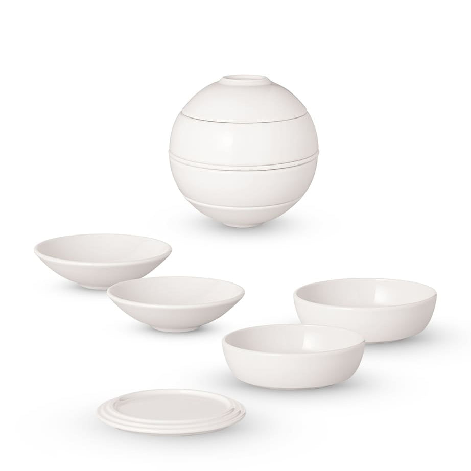 Villeroy & Boch 5 Piece Porcelain Iconic La Petite Dinner Set