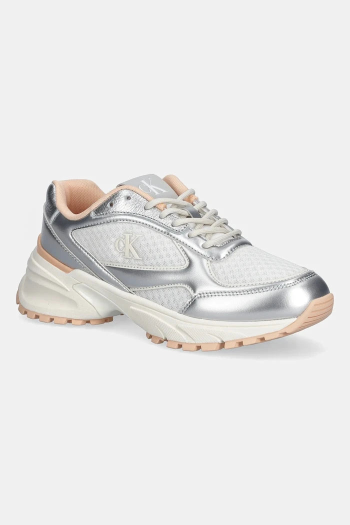 Calvin Klein HIKE RUNNER LACE UP MESH MIX MET