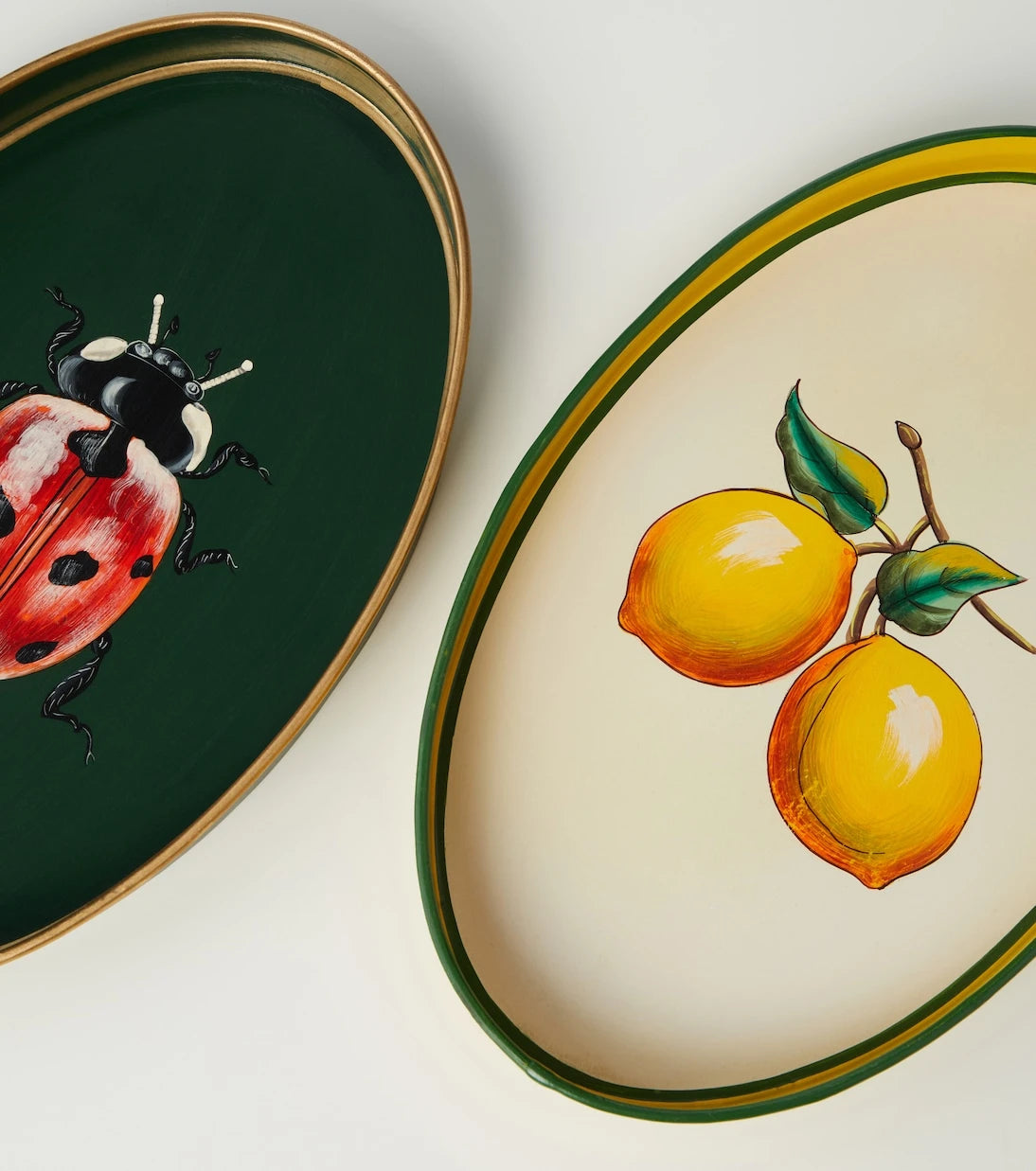 Les-Ottomans - Flora iron tray
