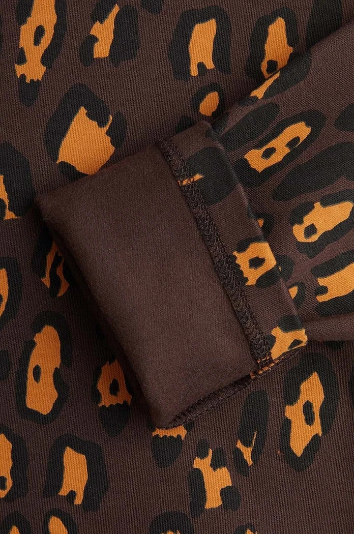 Детска блуза с дълги ръкави Mini Rodini Leopard