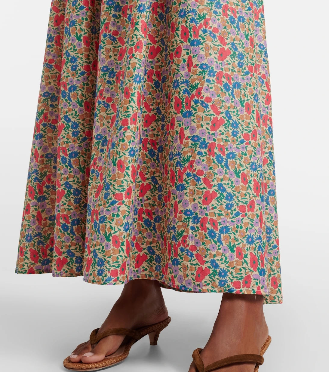Montce - Millie floral cotton maxi skirt
