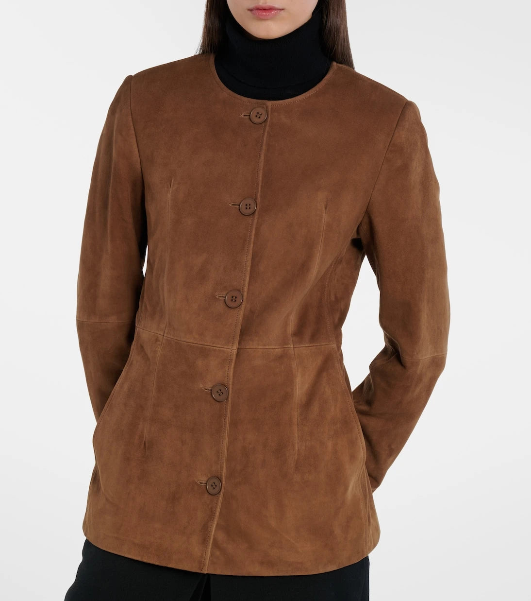 Nour Hammour - Maud suede jacket