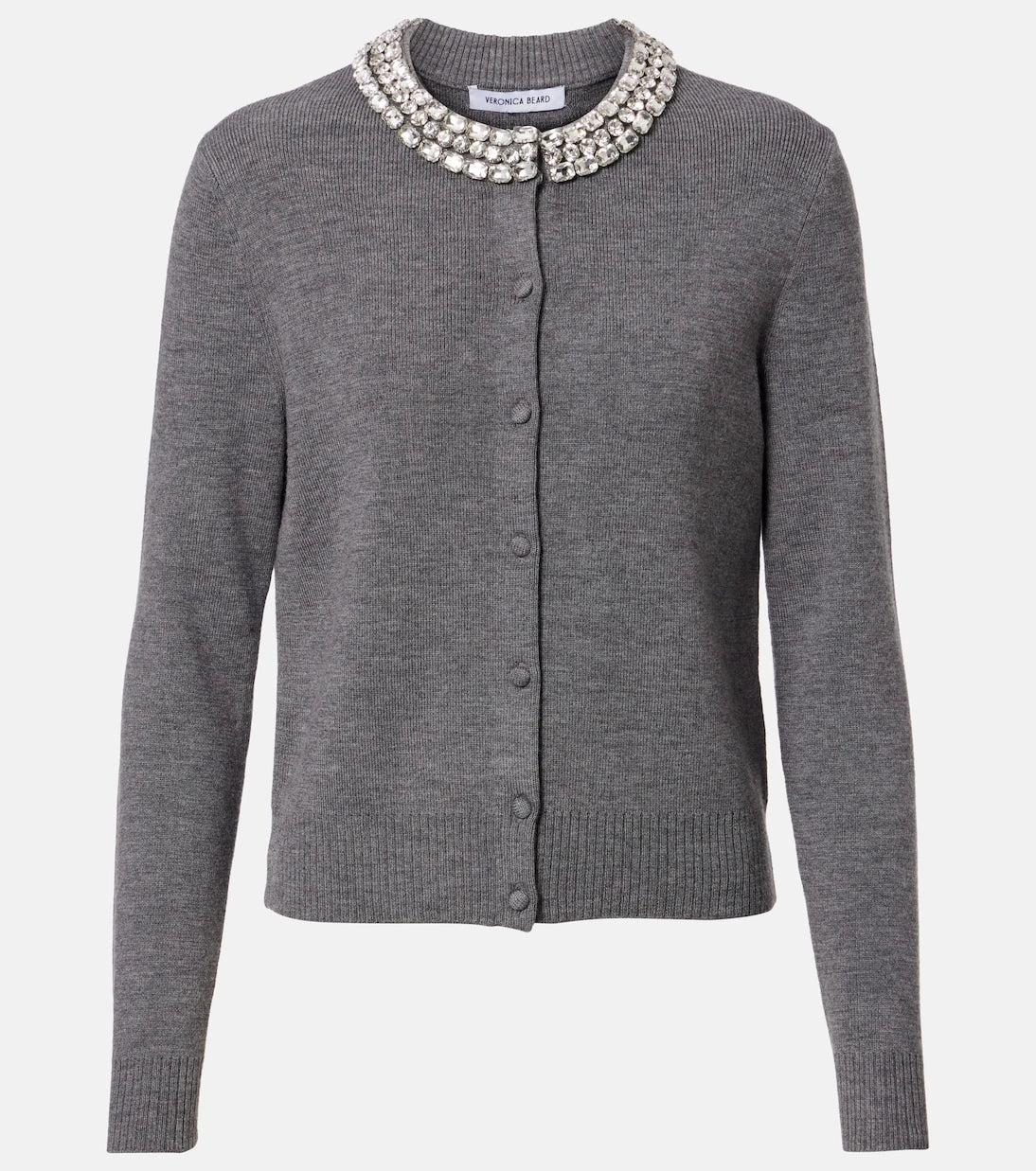 Veronica Beard - Daro embellished wool cardigan