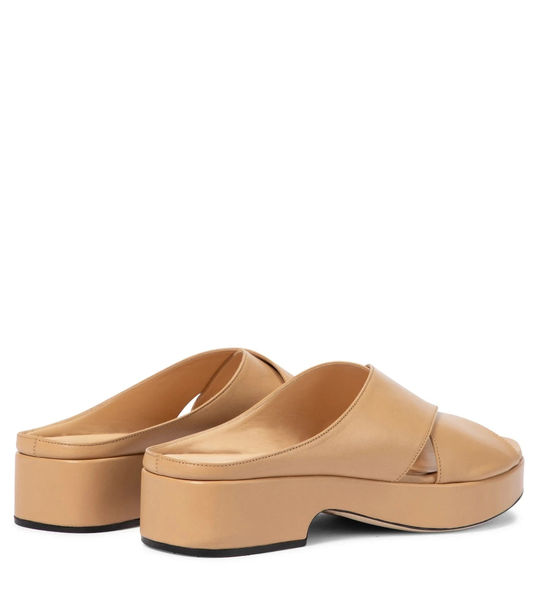 By Far - Iggy leather platform sandals