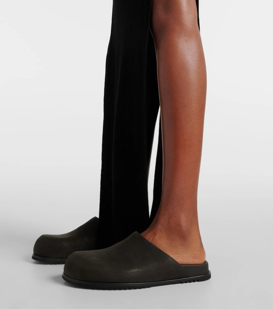 Rick Owens - Granola leather slides