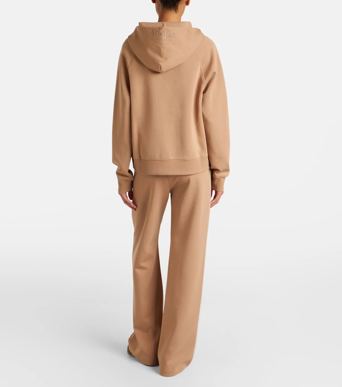 'S Max Mara - Cotton-blend jersey wide-leg sweatpants