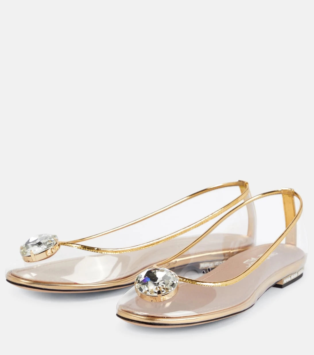 Giambattista Valli - Embellished ballet flats