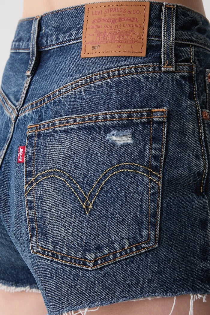 Levi's kadın denim kısa pantolon 501® ORIGINAL