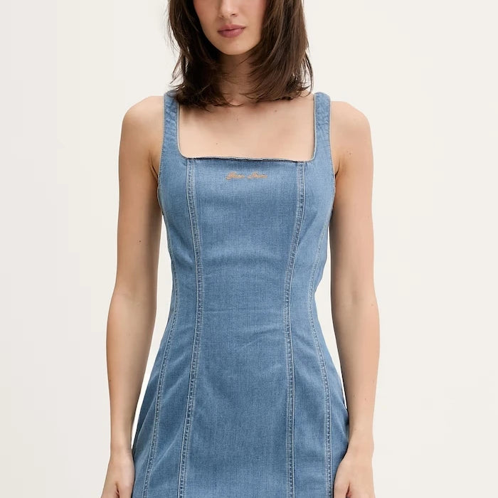 Guess Jeans рокля с лиосел