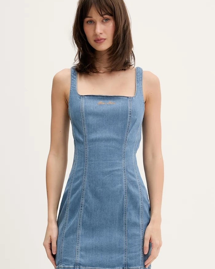Guess Jeans lyocelli elbise