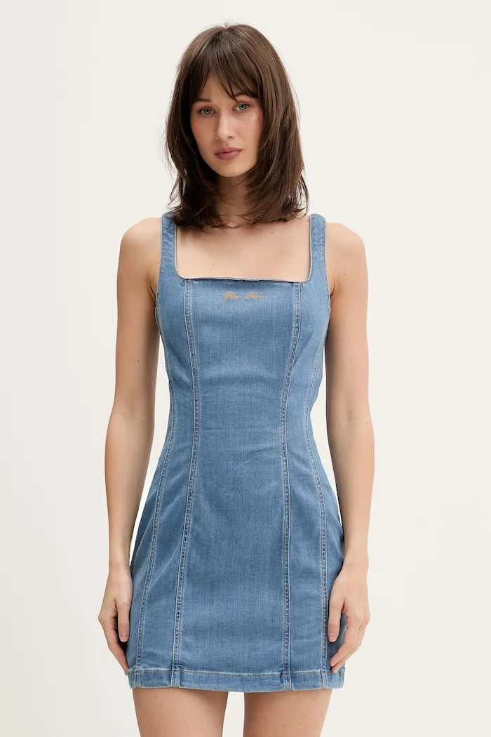 Guess Jeans рокля с лиосел
