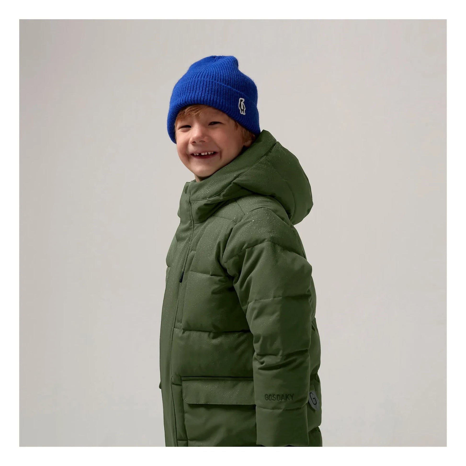 Gosoaky - Tiger Eye waterproof jacket | Khaki