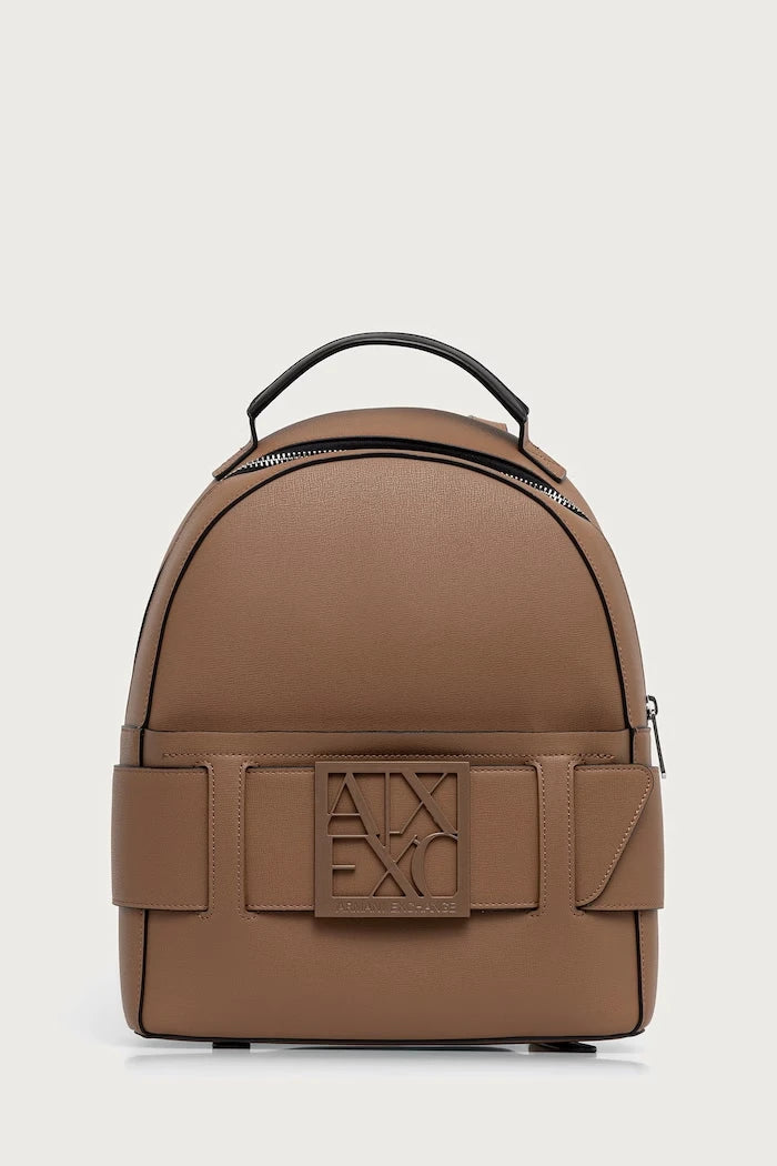 Armani Exchange kadın suni deri şehir sırt çantası