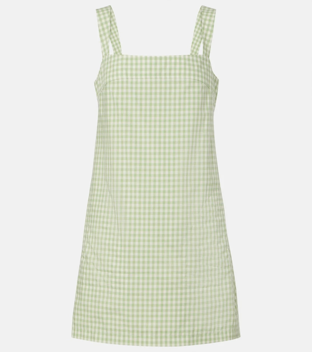 Simkhai - Sloan gingham cotton-blend minidress