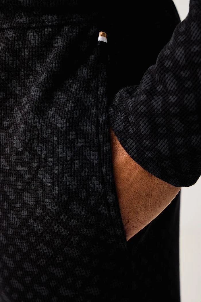 Pamuklu Erkek Pijama Altı WaffleAOP Pants