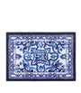 Dolce & Gabbana Casa Linen Blu Mediterraneo Majolica Placemat and Napkin Set