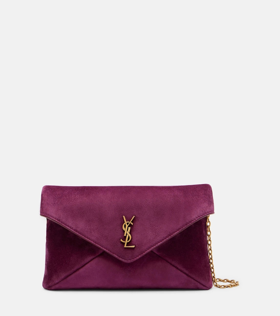 Saint Laurent - Cassandre Small suede crossbody bag