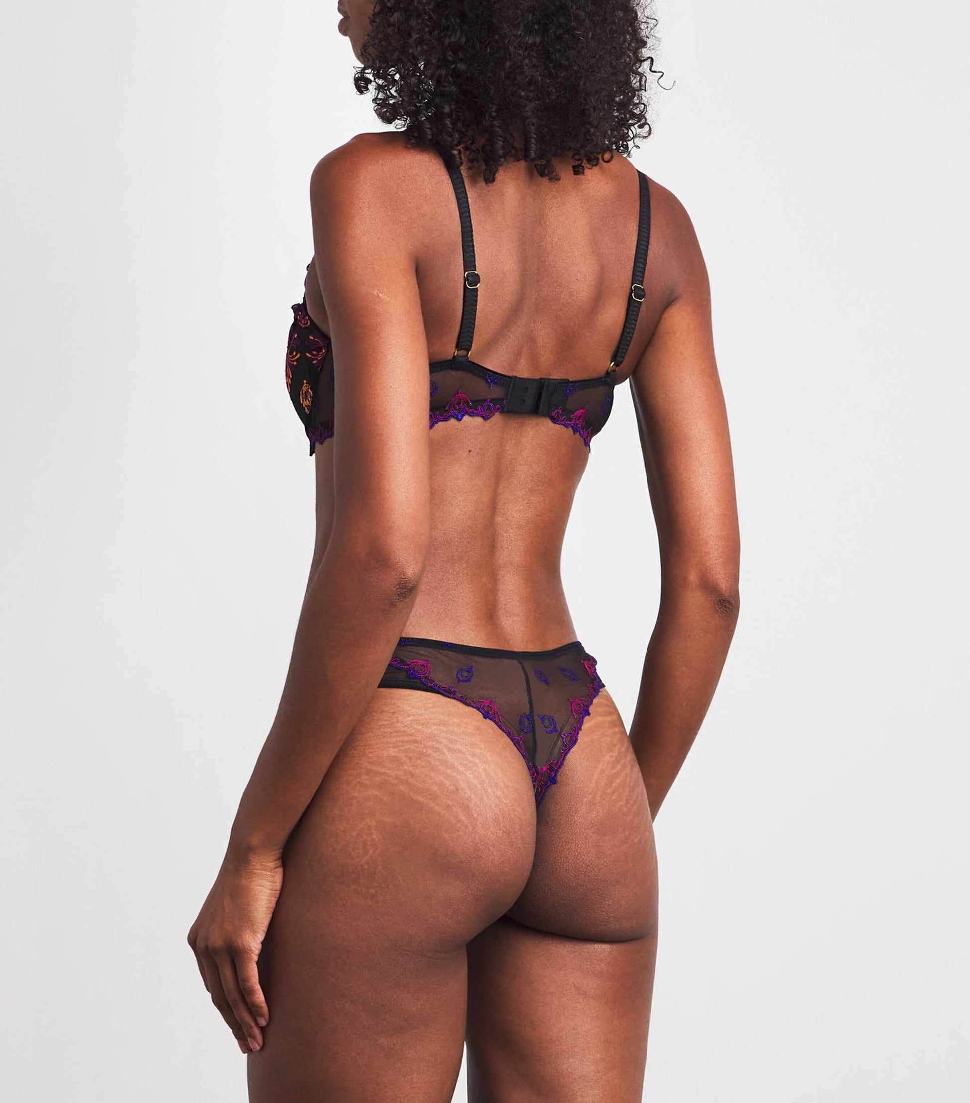 Champs Elysees Balconette Bra B25 BLACK JEWEL