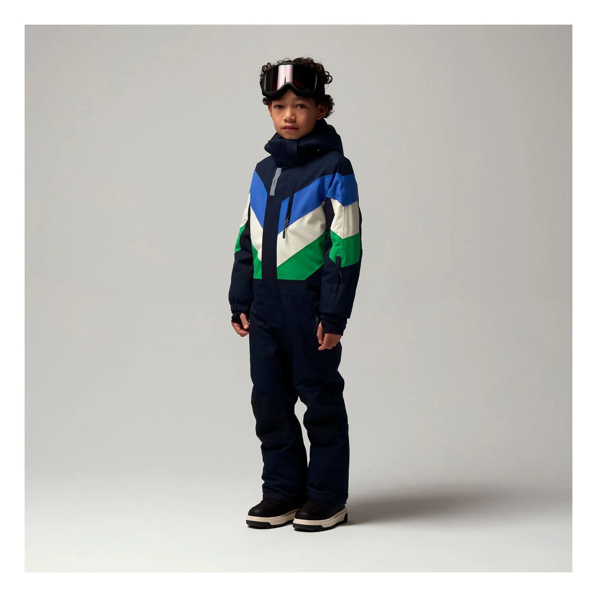 Gosoaky - Lazy Lama Waterproof Ski Suit | Navy blue