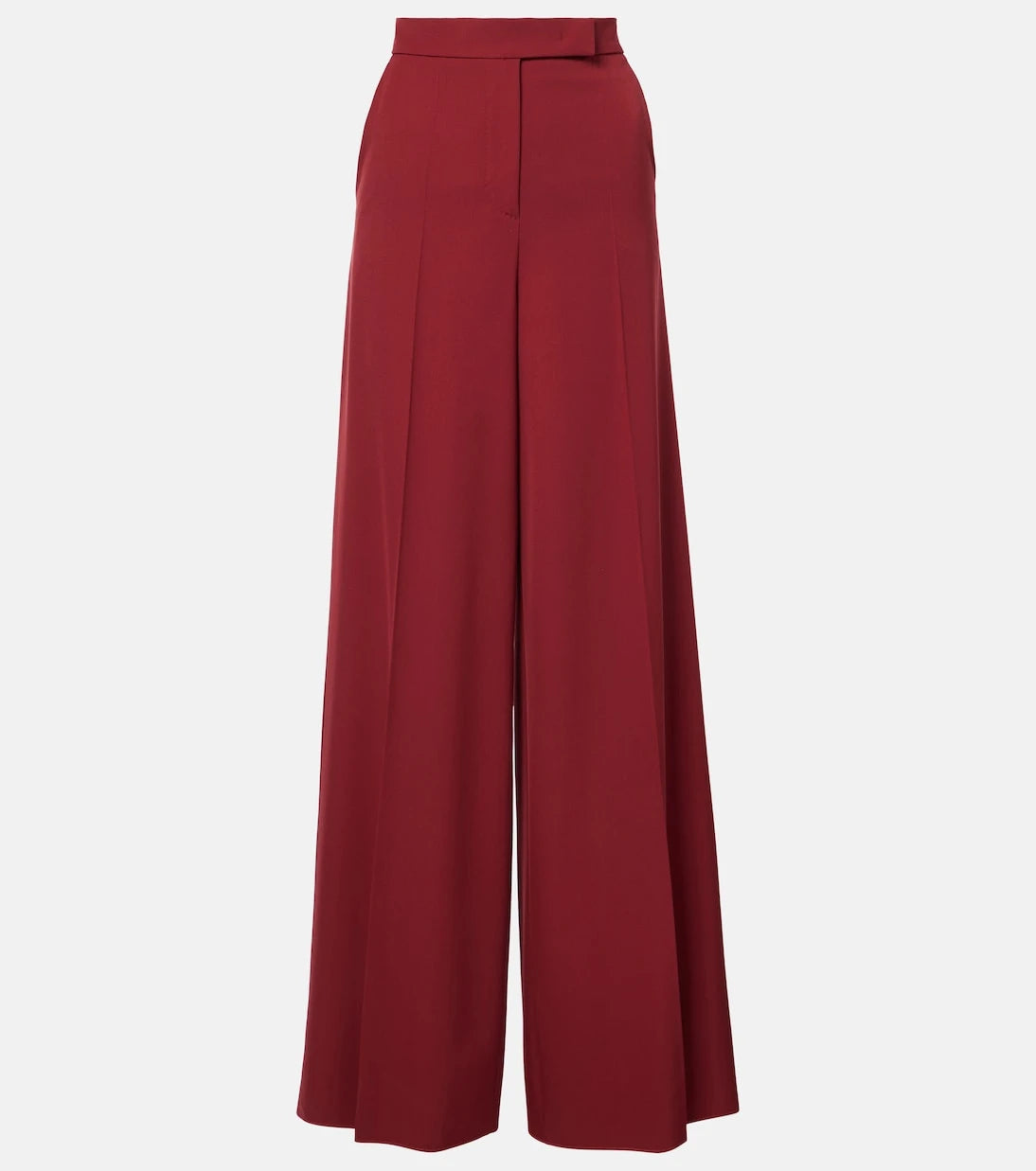 Max Mara - Ninfa virgin wool gabardine palazzo pants