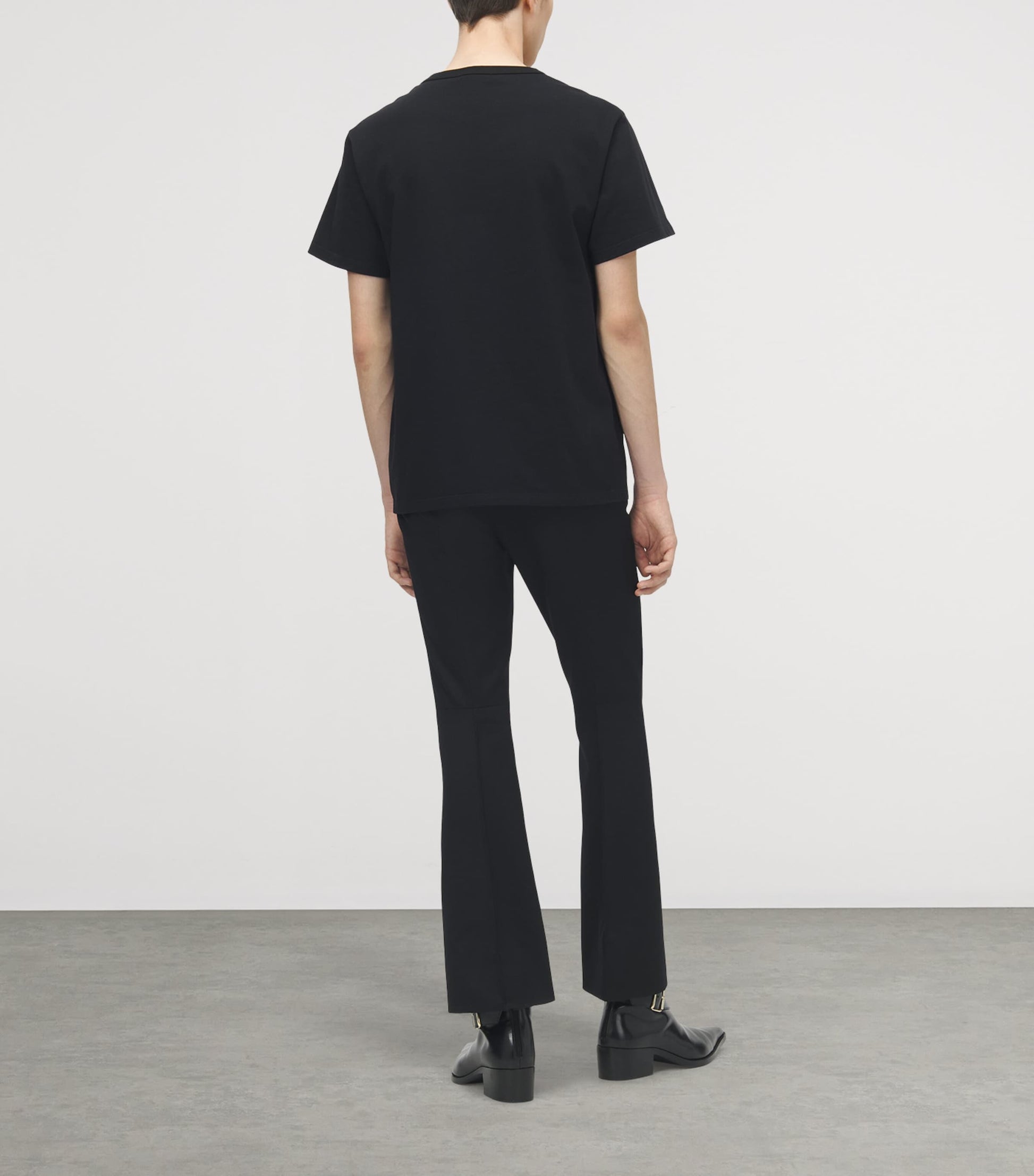 Cotton Embroidered Logo T-Shirt