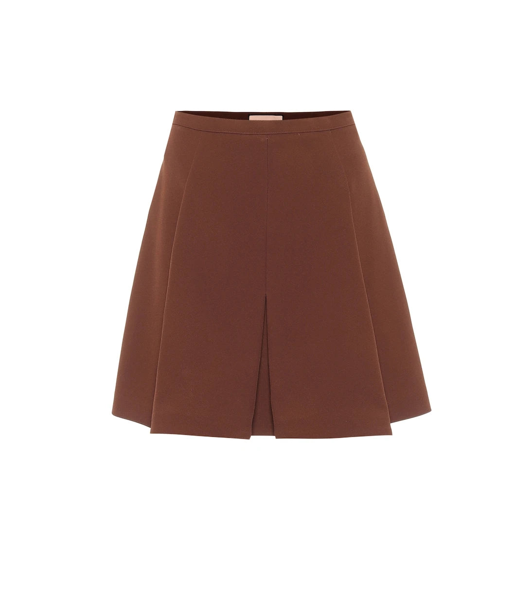 Plan C - Box-pleated high-rise miniskirt
