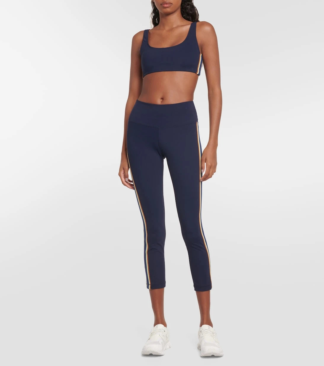 Tory Sport - Striped sports bra