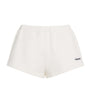 Ivory xSotheby’s Cotton Embroidered Sweatshorts