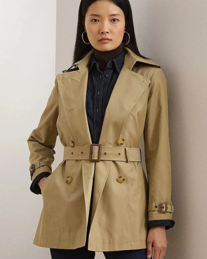 Lauren Ralph Lauren pamuklu kadın palto