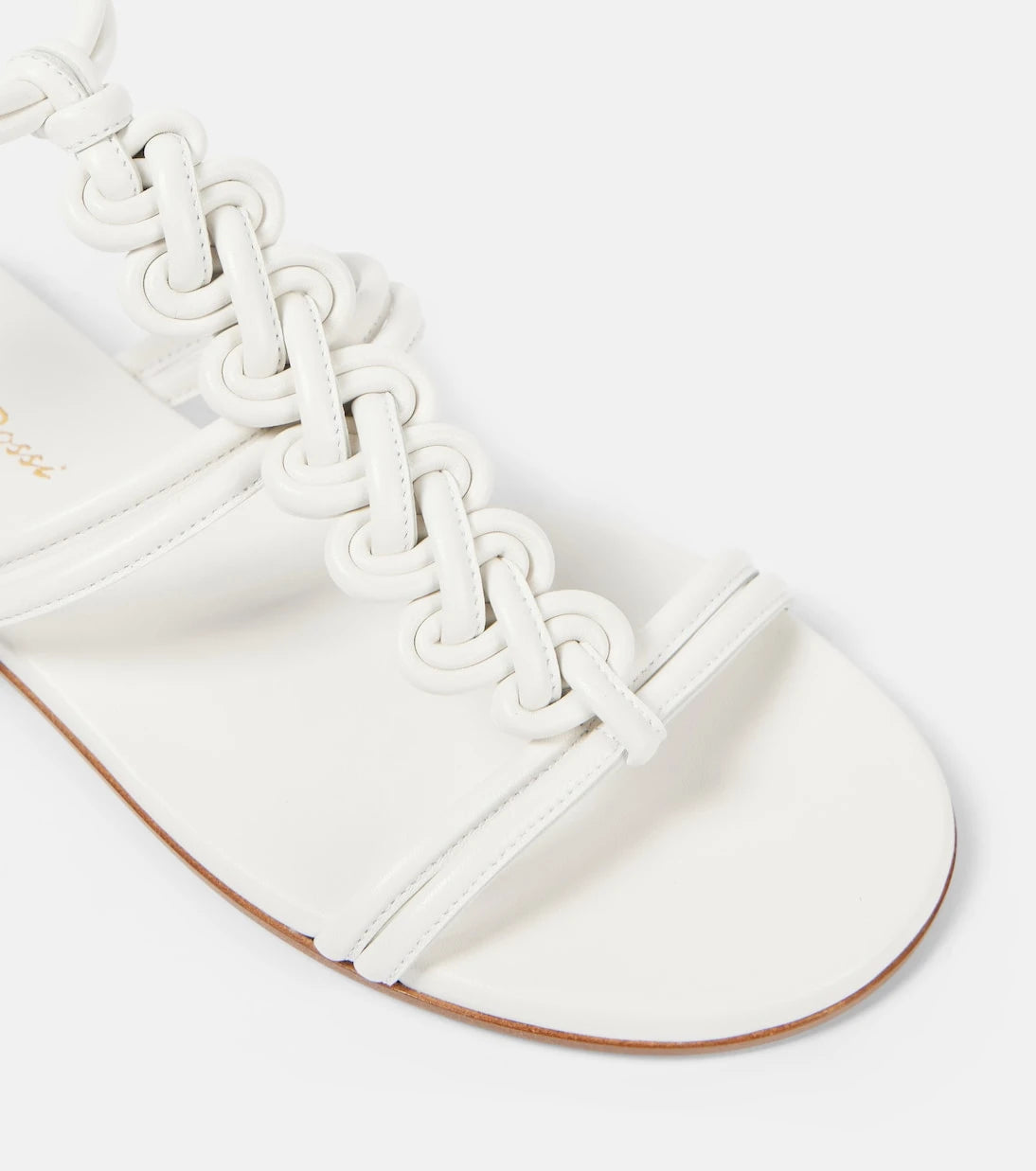 Gianvito Rossi - Capua braided leather gladiator sandals