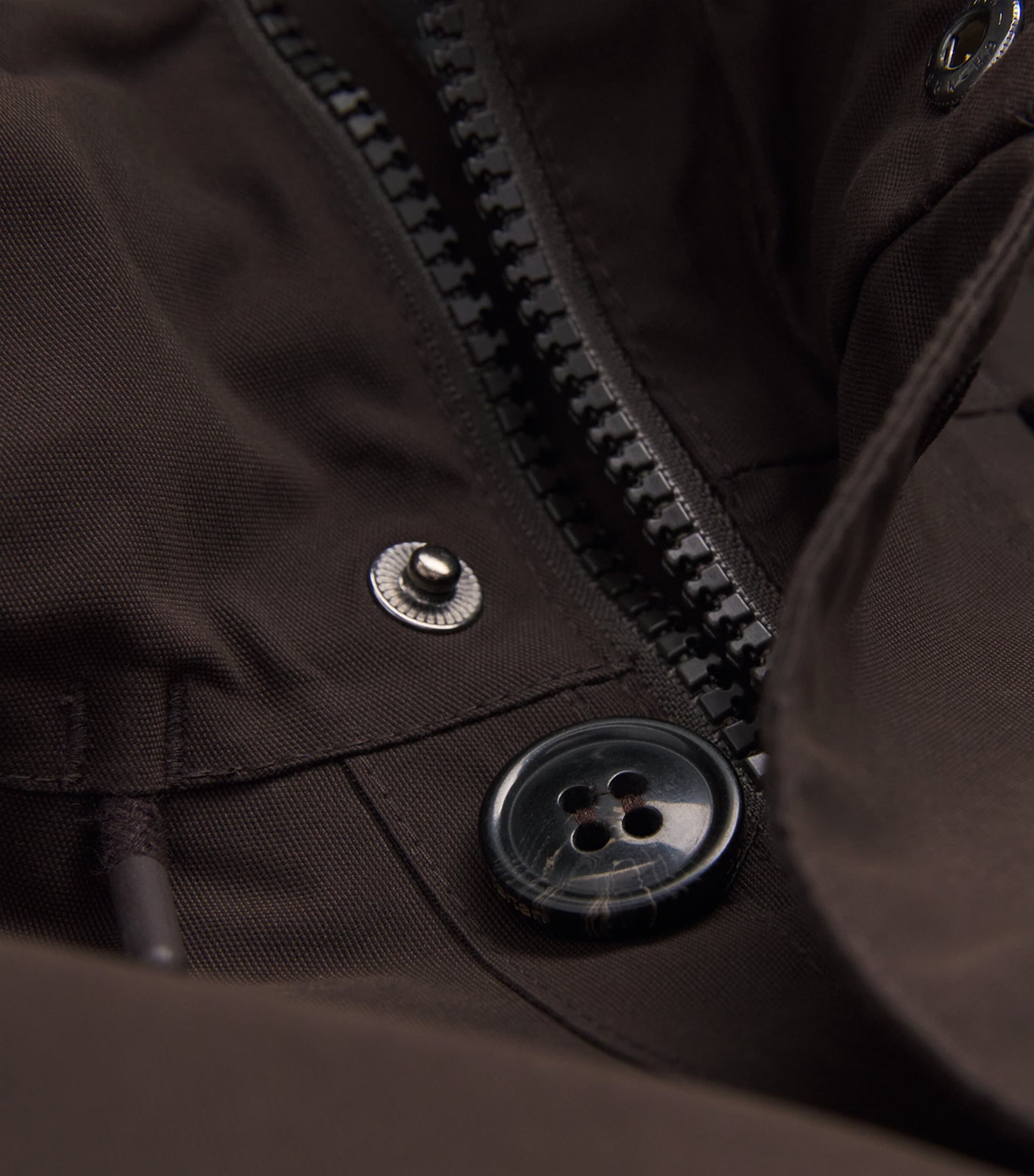 Barbour Black Winter Beaufort Waterproof Parka Coat