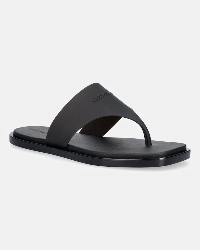 Calvin Klein kadın parmak arası terlik JELLY SANDAL THONG MAT TRAN TPU