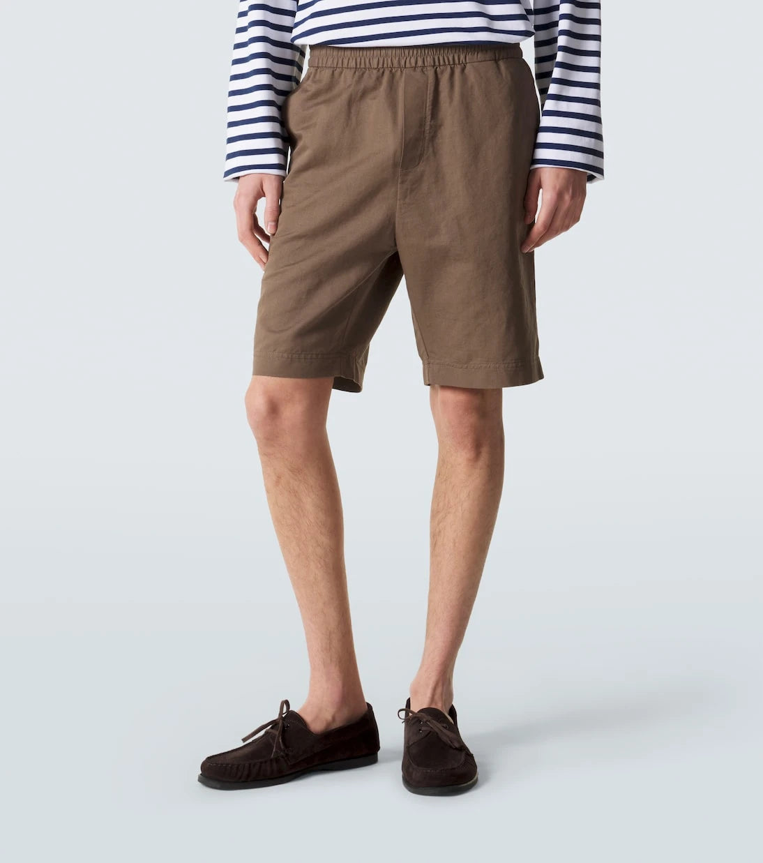 Sunspel - Cotton and linen shorts
