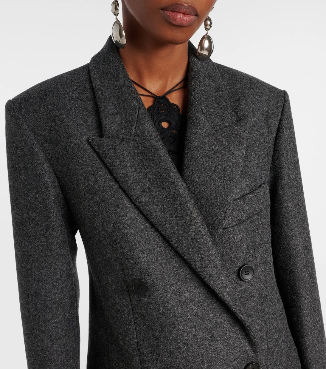 Isabel Marant - Irene double-breasted virgin wool coat