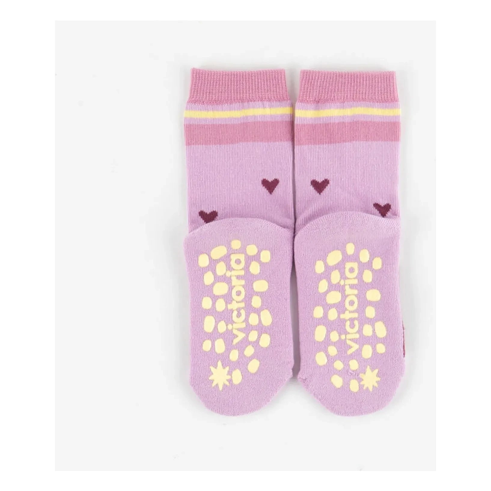 Victoria - Heart socks | Pink