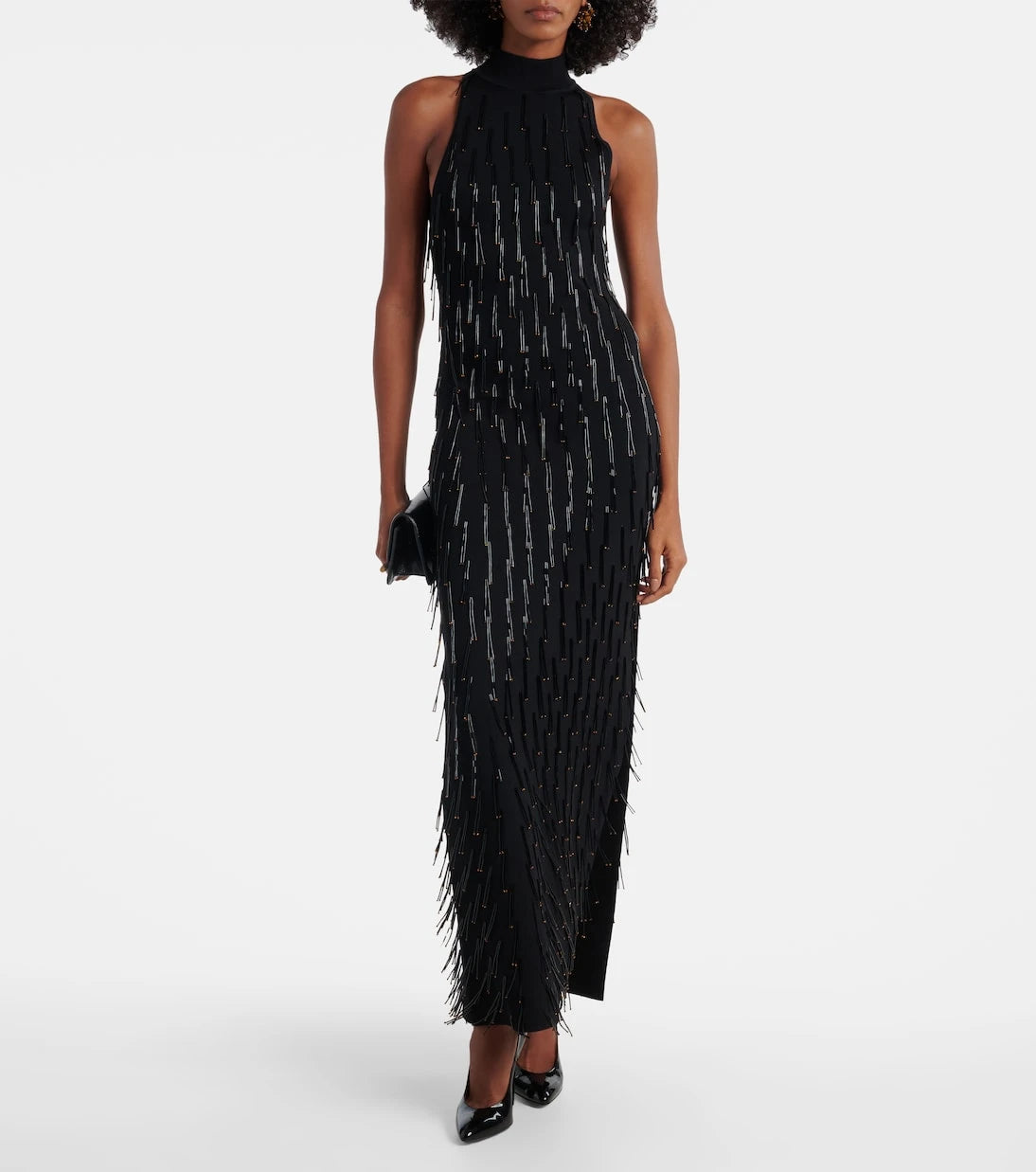 Galvan - Embellished maxi dress