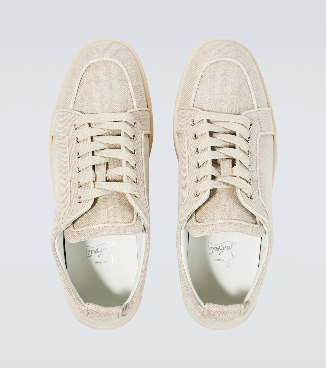 Christian Louboutin - Rantulow Orlato canvas sneakers