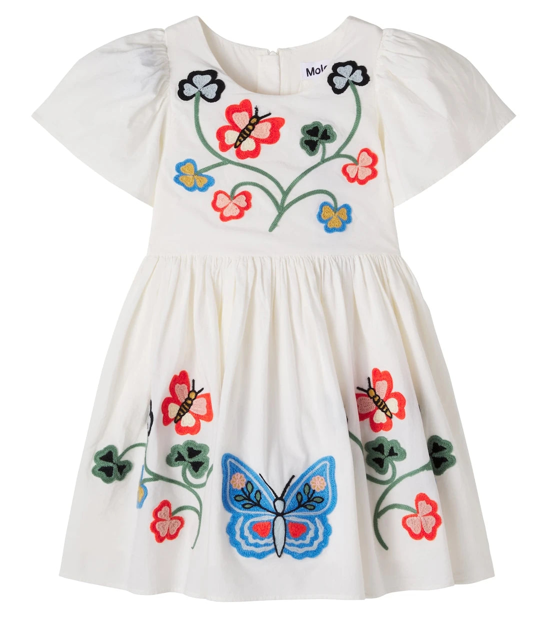 Molo - Carlin embroidered cotton dress