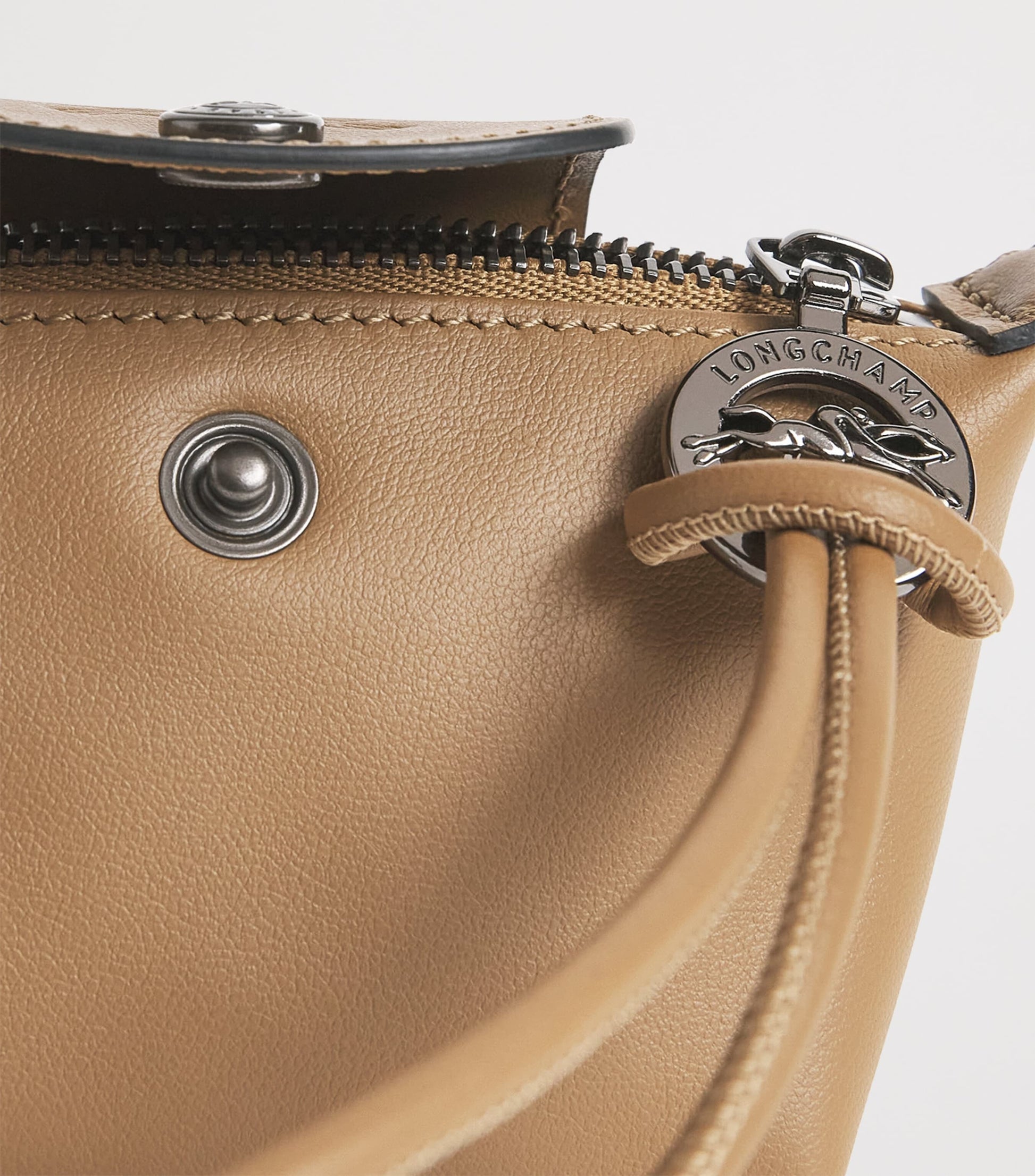 Brown Leather Le Pliage Xtra Coin Purse