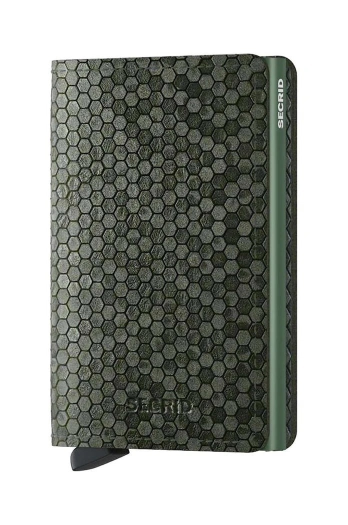 Secrid Slimwallet Hexagon Green Cüzdan